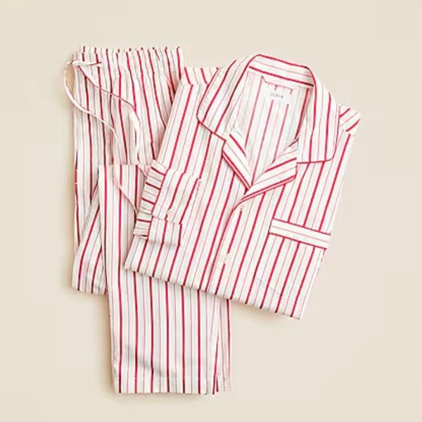 J.Crew Pajama Set in Cotton Poplin