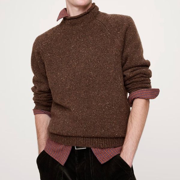Banana Republic Donegal Roll-Neck Sweater
