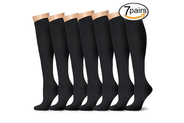 Bluetree Black Compression Socks (pack of seven)