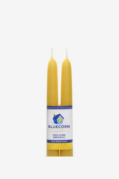 Bluecorn Beeswax 100% Pure Beeswax Tapers