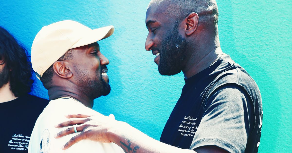 Virgil Abloh and Kanye West’s Hug Was a Great Fashion Moment