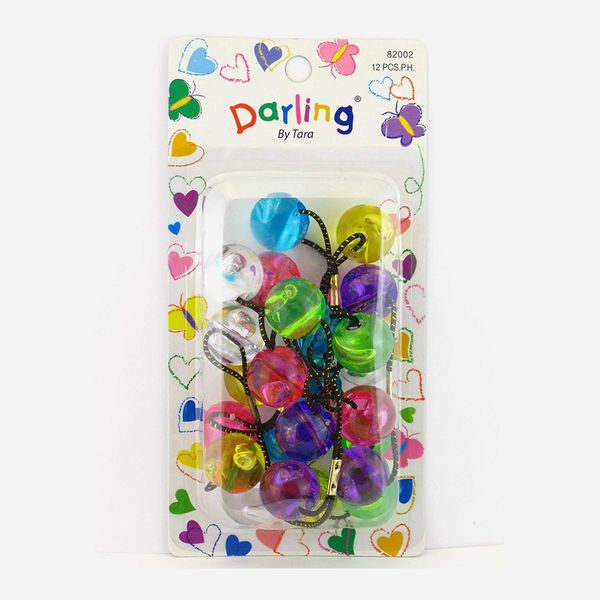 Darling By Tara Twinbead Bubble Ponytail Holders, 12-Piece