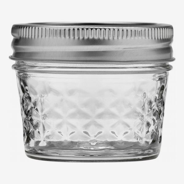 Ball 4-Oz. Quilted Crystal Jelly Jar With Lid and Band