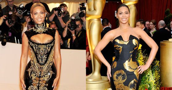 To Discuss: Beyonc's Met Gala Semi-Reprise of the Infamous Black-and-Gold Fishtail Gown To Discuss: Beyonc's Met Gala Semi-Reprise of the Infamous Black-and-Gold Fishtail Gown