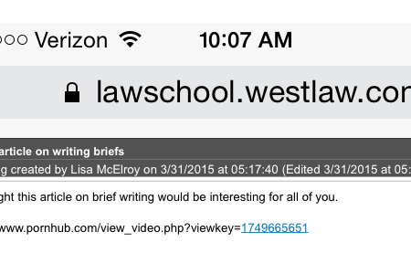 Check Out This Article, Says Professor to Students Before Accidentally