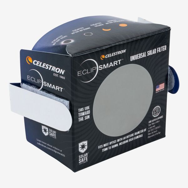 Celestron EclipSmart Filtro solar universal para óptica de 75 mm a 100 mm