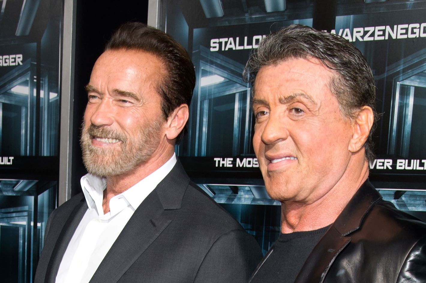 Arnold Schwarzenegger Sylvester Stallone Porn - Schwarzenegger vs. Stallone: A Timeline