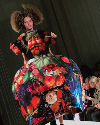The Most Elaborate Prints From Comme des Garçons Spring 2018