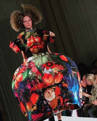 The Most Elaborate Prints From Comme des Garcons Spring 2018