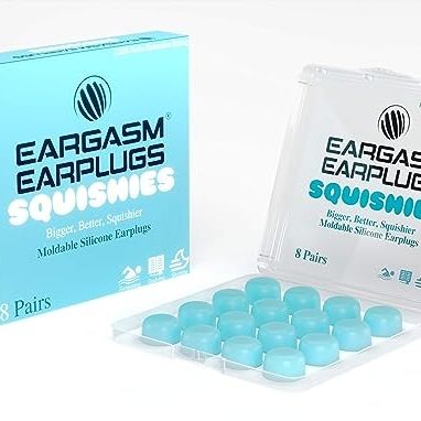 Eargasm Squishies - Moldable Silicone Earplugs for Sleep