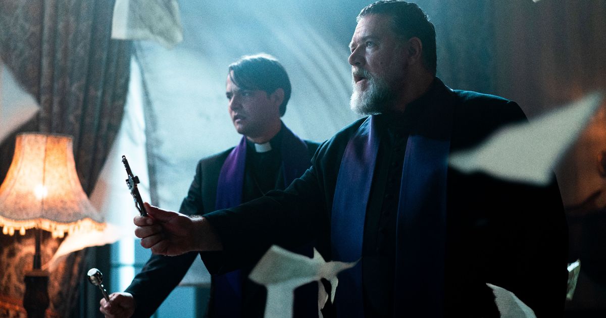 Russell Crowe Is Good, But The Pope’s Exorcist Is a Big Joke