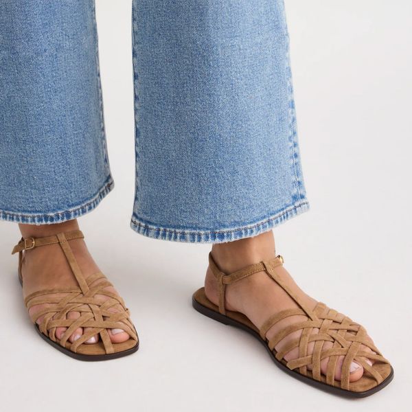 Madewell The Milano Fisherman Sandal