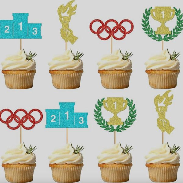 Olympic Games Cupcake Toppers - Set of 24