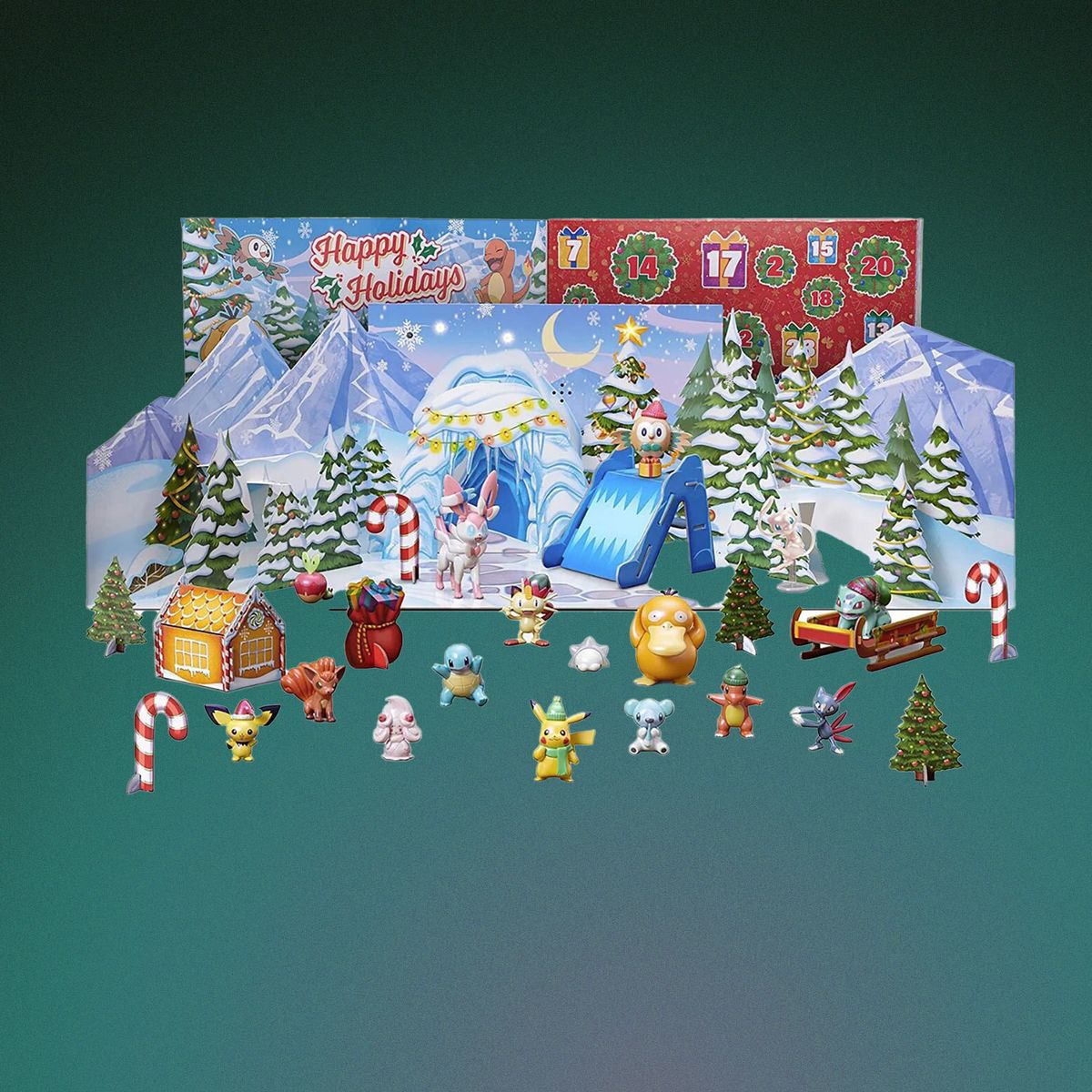 Pokémon Battle Figure Advent Calendar