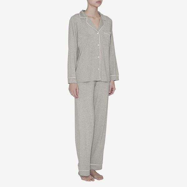 Eberjey Gisele Two-Piece Long-sleeved Pajama Set