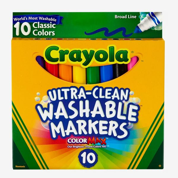 Crayola Washable Broad Line Markers - 10 ct