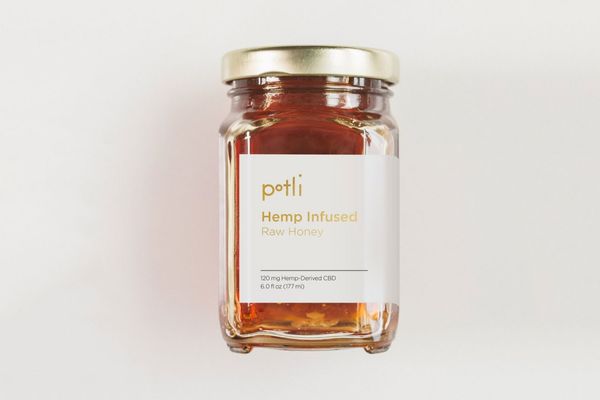 Premium Hemp Infused Raw Honey