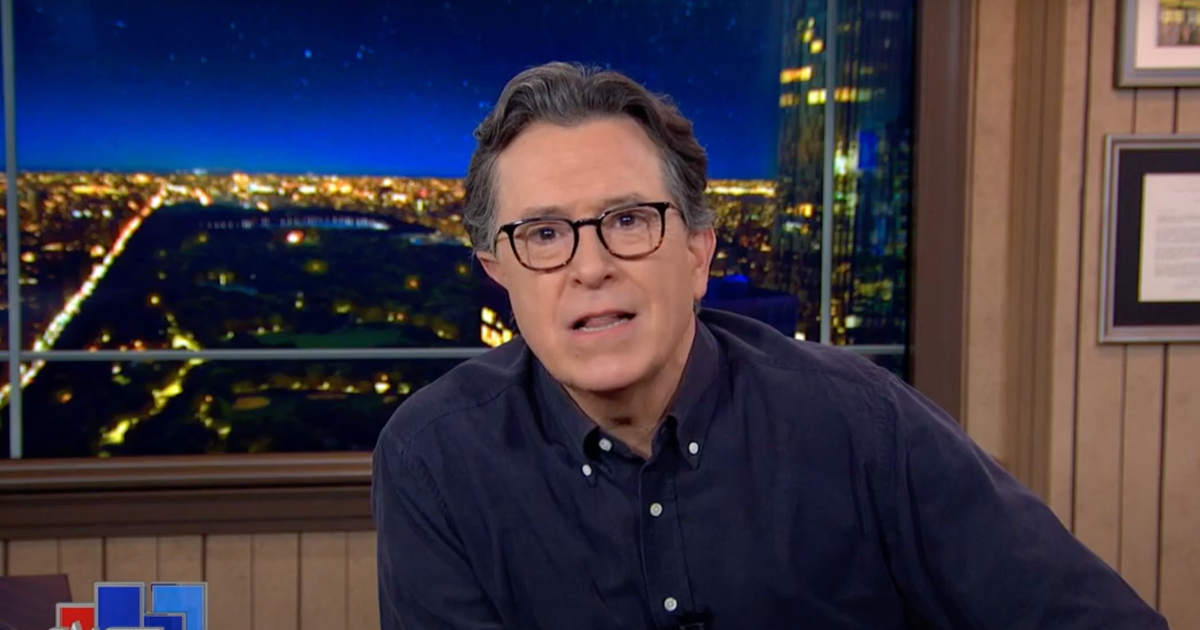WATCH Stephen Colbert Delivers Live Late Show Monologue