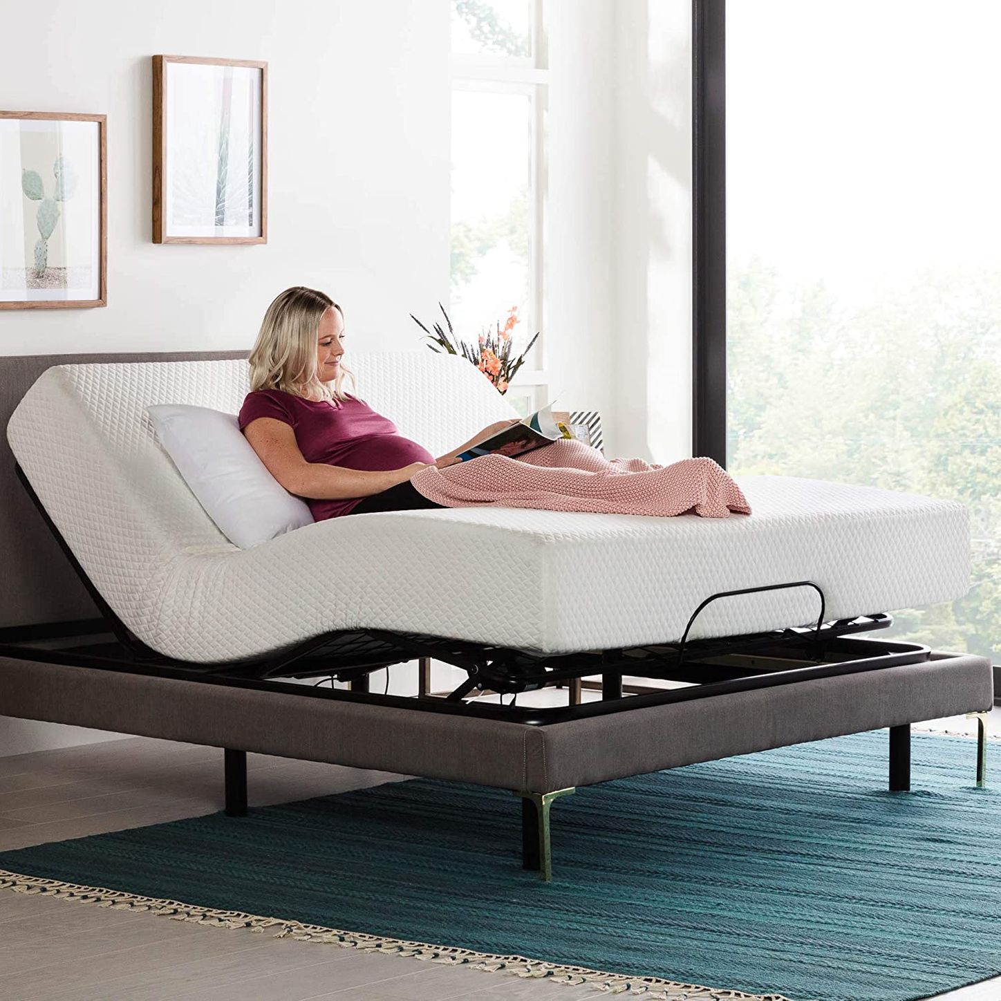 Affordable adjustable outlet beds