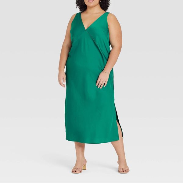 Nili Lotan for Target Navy Slip Dress 1X