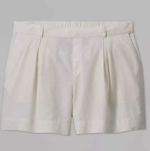 Target Ava & Viv Women's Plus-Size Striped Linen Shorts