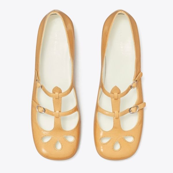 Tory Burch Violet Two Band Mary Jane Flat