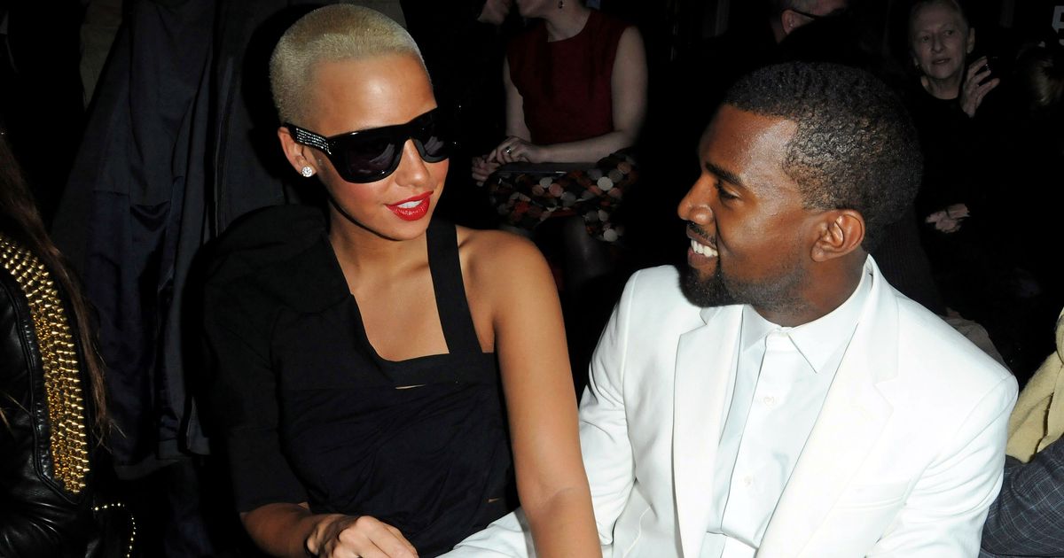 Kanye West & Amber Rose: Fur Coat Couple: Photo 2410614, Amber Rose, Kanye  West Photos