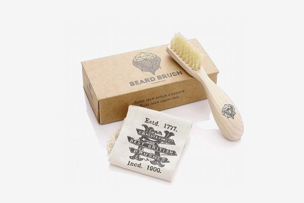 Kent Boar Bristle Beard and Mustache Brush