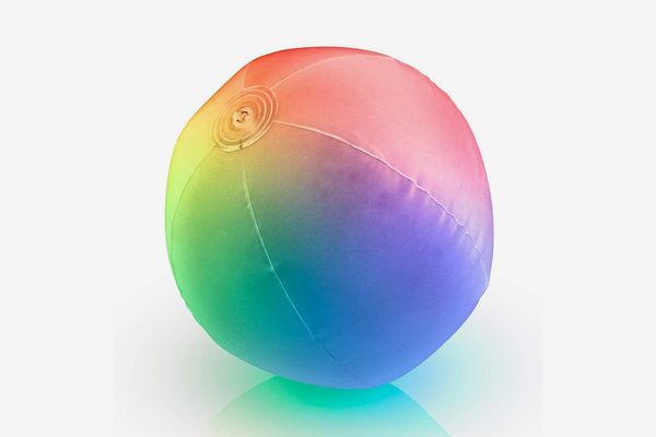 Light-Up Beach Ball with Color-Changing LED Lights