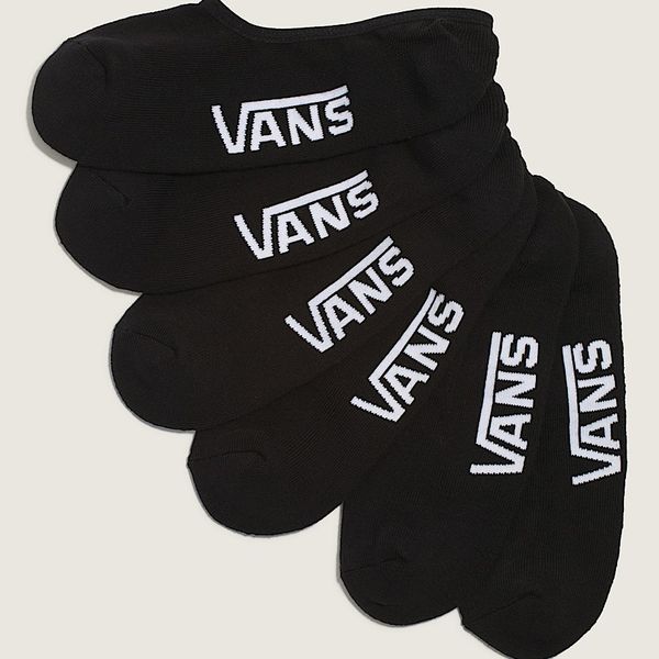 Vans Classic No Show Socks 3-Pack