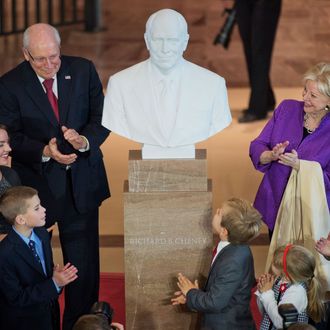 Cheney Bust Unveiling