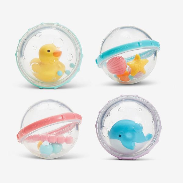 Munchkin Float and Play Bubbles Bath Toy - 4 Count