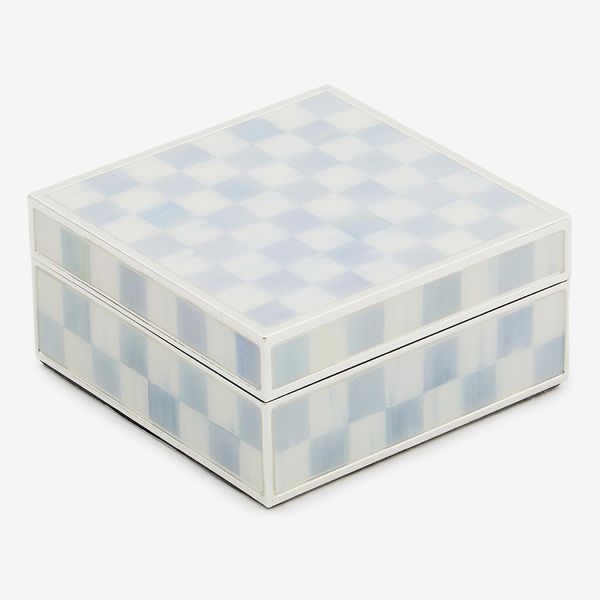 MacKenzie-Childs Silver-Plated Trinket Box
