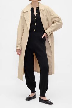 Gap CashSoft Rib Sweater Jumpsuit