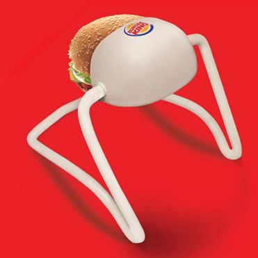 The hands-free Whopper holder is real, sorta.
