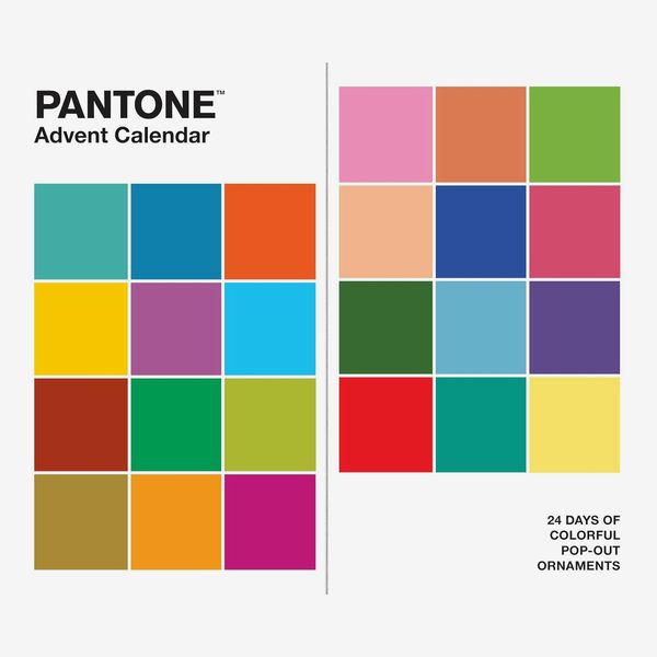 Pantone Advent Calendar: 24 Days of Colorful Pop-Out Ornaments