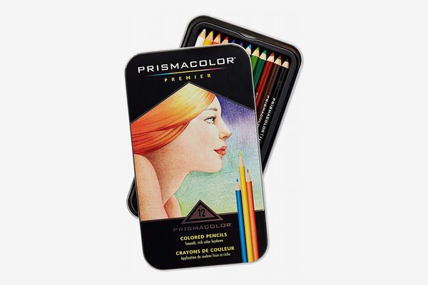 Prismacolor 3596T Premier Colored Pencils, Soft Core, 12 Count