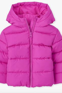 The Children’s Place Baby and Toddler Girls’ Medium Weight Wind-Resistant Puffer Jacket