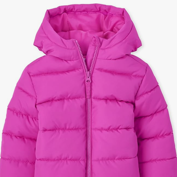 The Children's Place Baby and Toddler Girls' Medium Weight Wind-Resistant Puffer Jacket