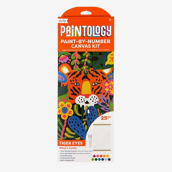 Ooly Paintology Paint-By-Number Canvas Kit