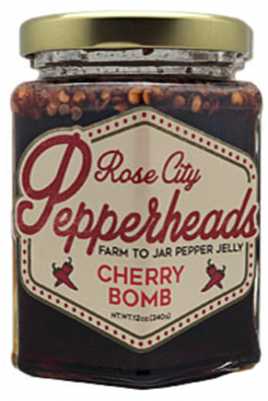 Mermelada Cherry Bomb de Rose City Pepperheads