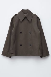 & Other Stories Double-Breasted Trench Jacket