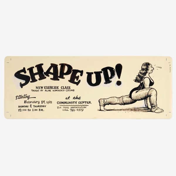 R. CRUMB Shape Up! Yoga Mat, 2023