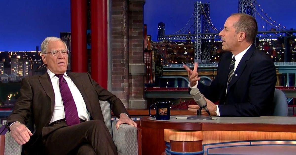 Seinfeld Interviews Letterman on The Late Show