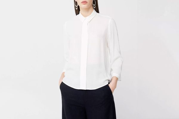 Mango Flowy Blouse