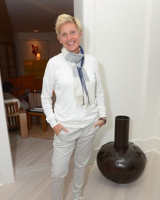 EAST HAMPTON, NY - AUGUST 24: Ellen Degeneres attends 4th Annual Apollo In The Hamptons Benefit on August 24, 2013 in East Hampton, New York. (Photo by Shahar Azran/WireImage)