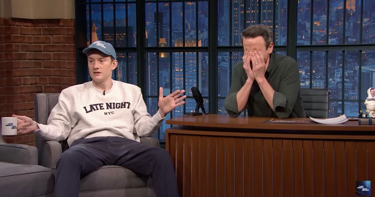 Outrageous Seth Meyers Takes Late Night to New Low