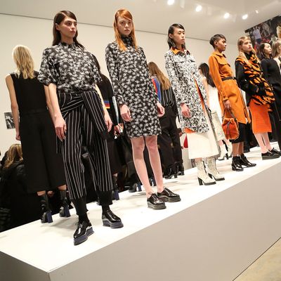 Opening Ceremony's fall 2015 presentation, which Shelley cast.