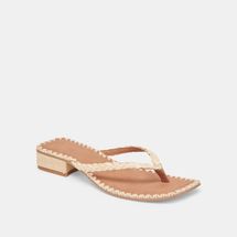 Dolce Vita Barty Sandals Lt Natural Raffia