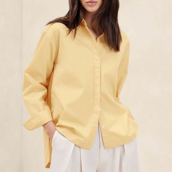 Banana Republic Oversized Cotton Shirt